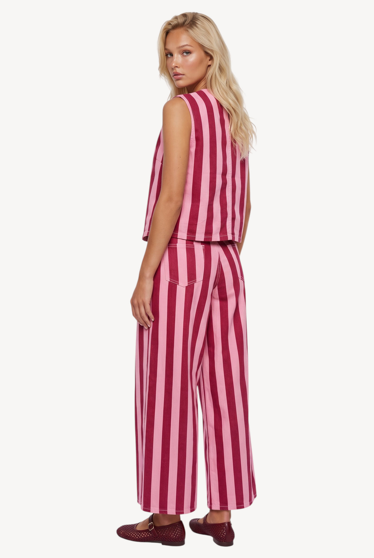Sweet Stripe Gilet
