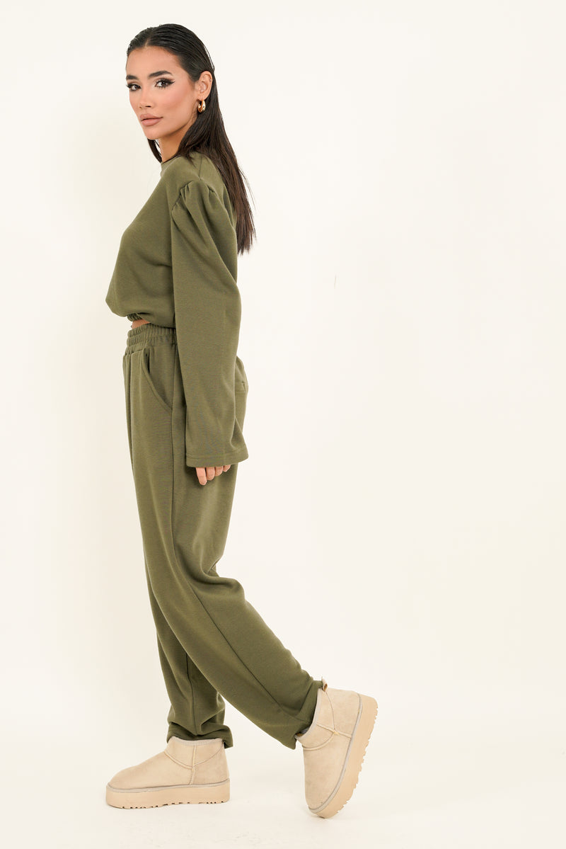 Angie Trouser - Army Green