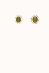 Minnie Earrings - Green