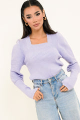 River Sweater - Lila