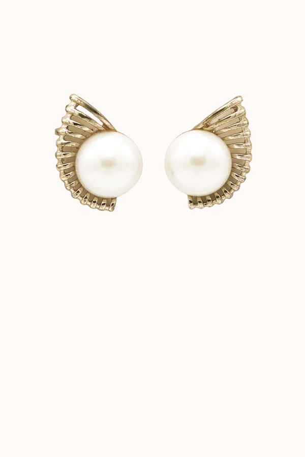 Loulou Earrings - White