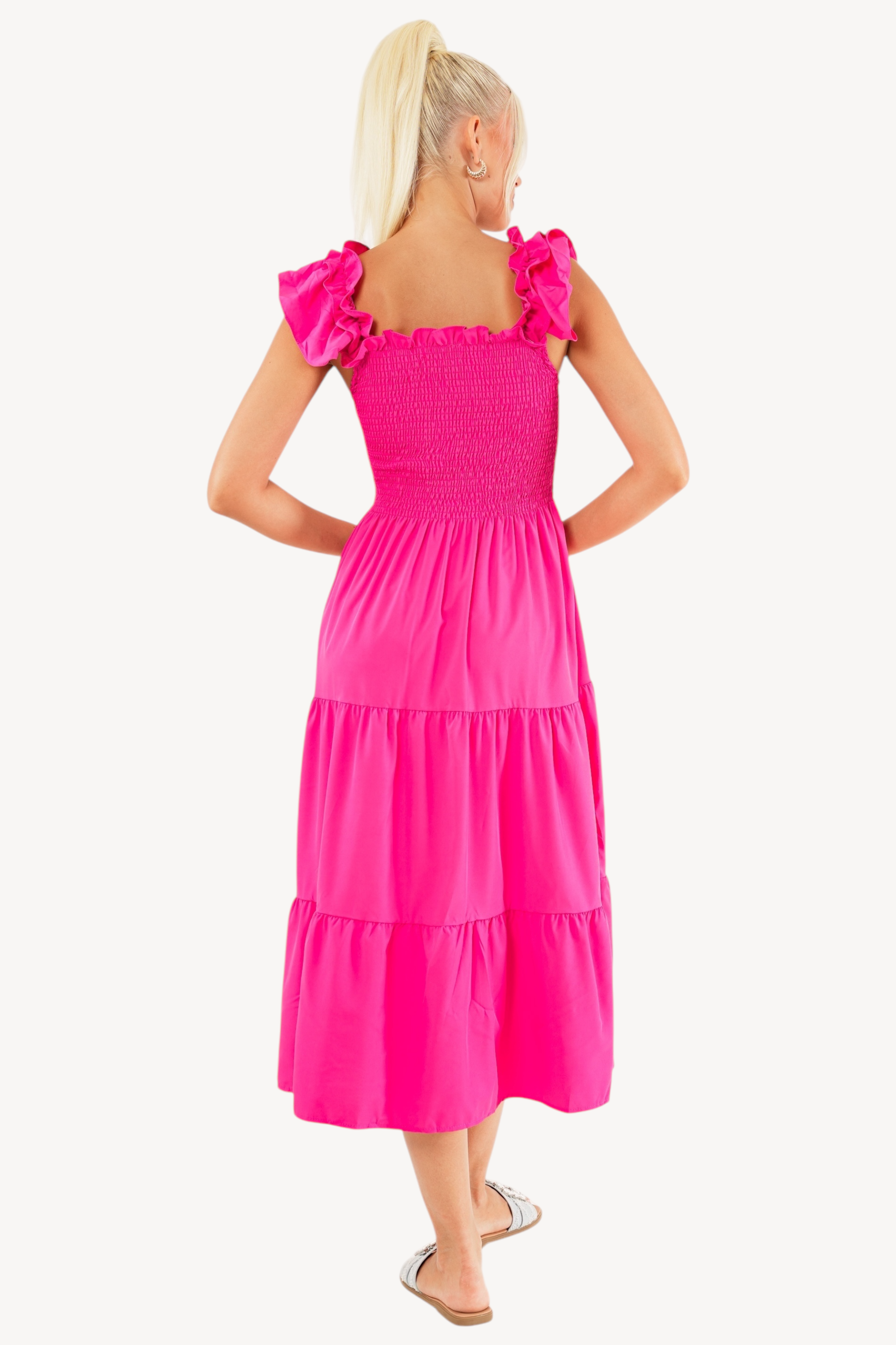 Dolla Dress - Fuchsia