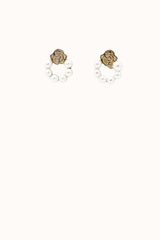 Miguelle Earrings - White