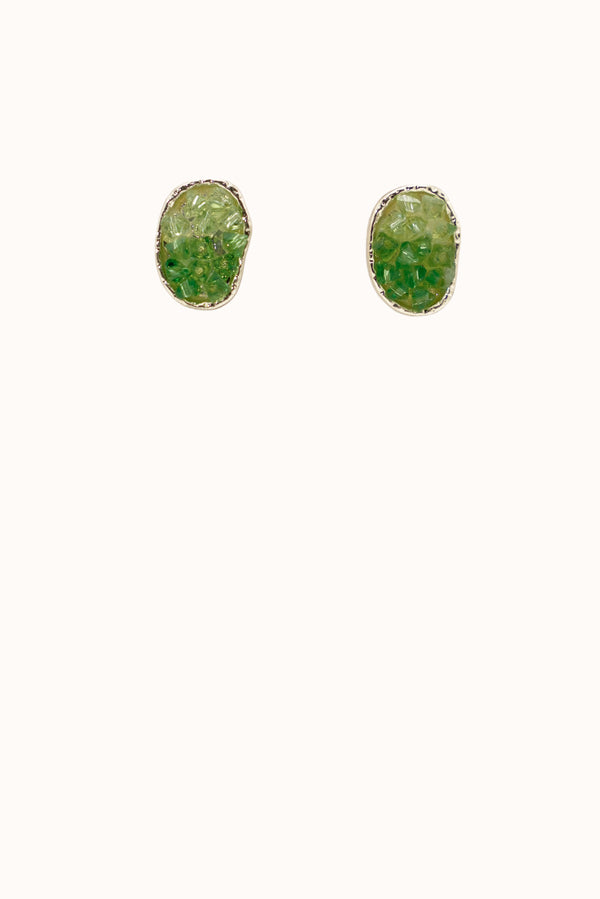 Hellah Earrings - Lime