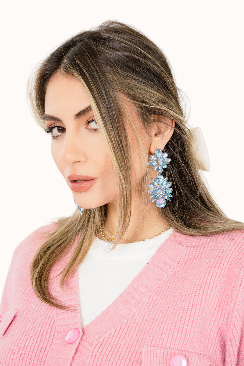 Rosana Earrings - Blue