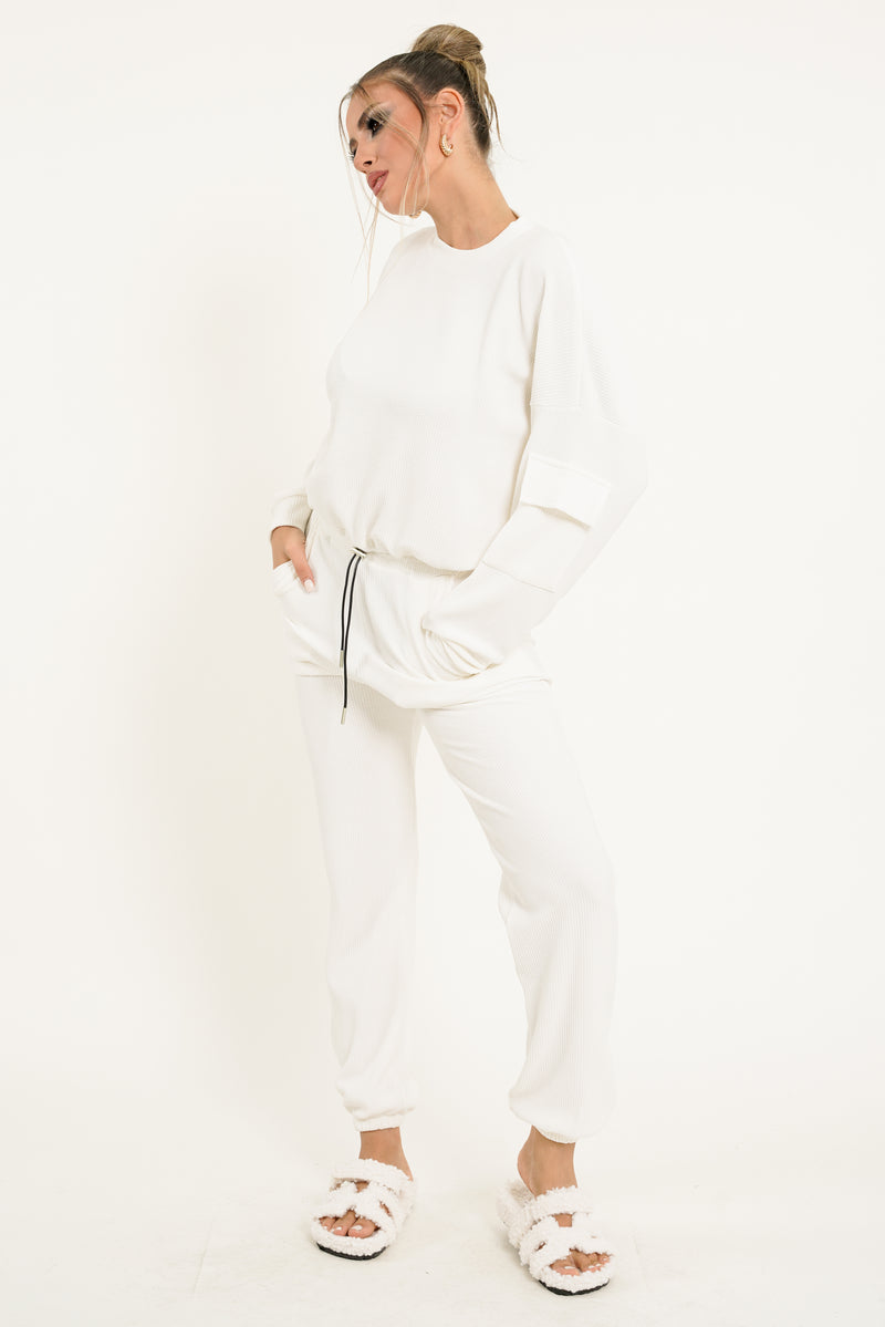 Stacy Trouser - White
