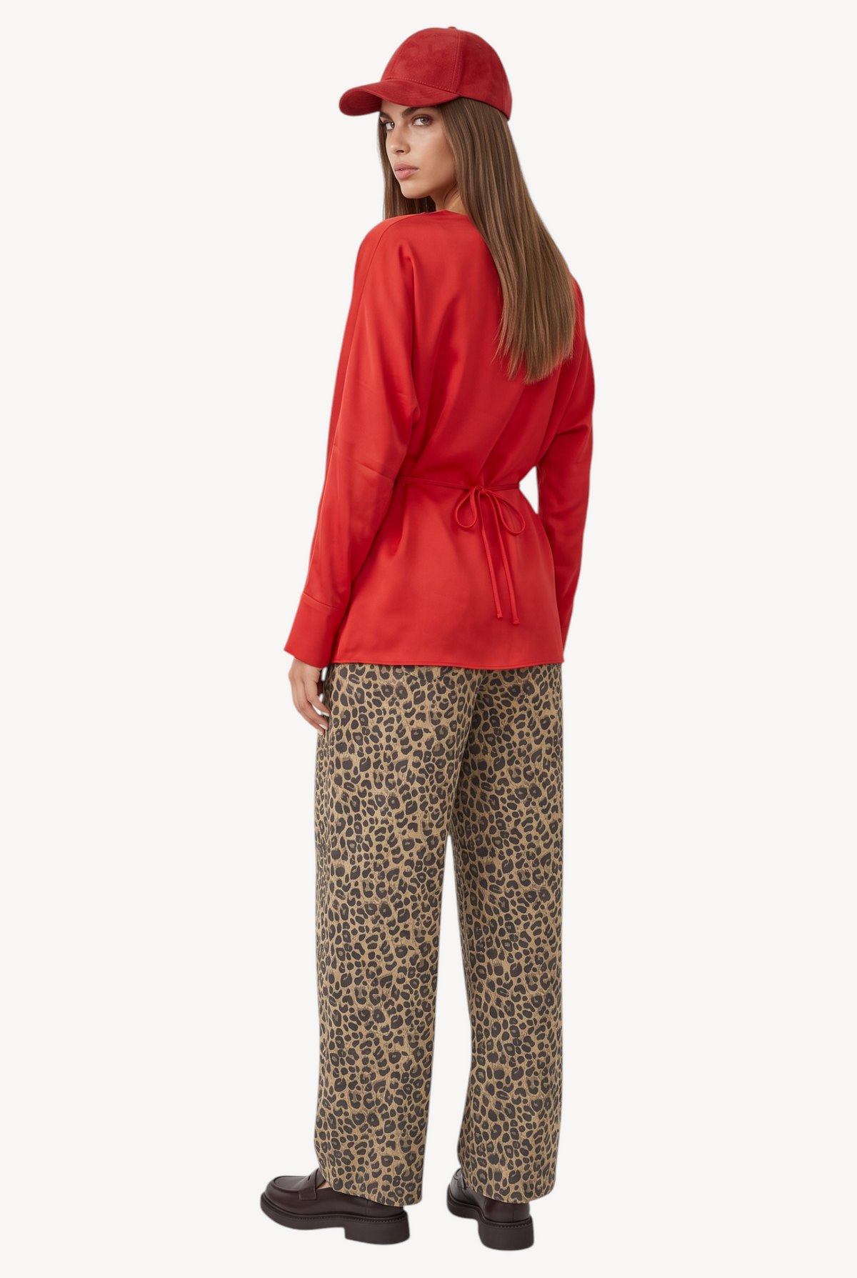 Cherry Drape Blouse