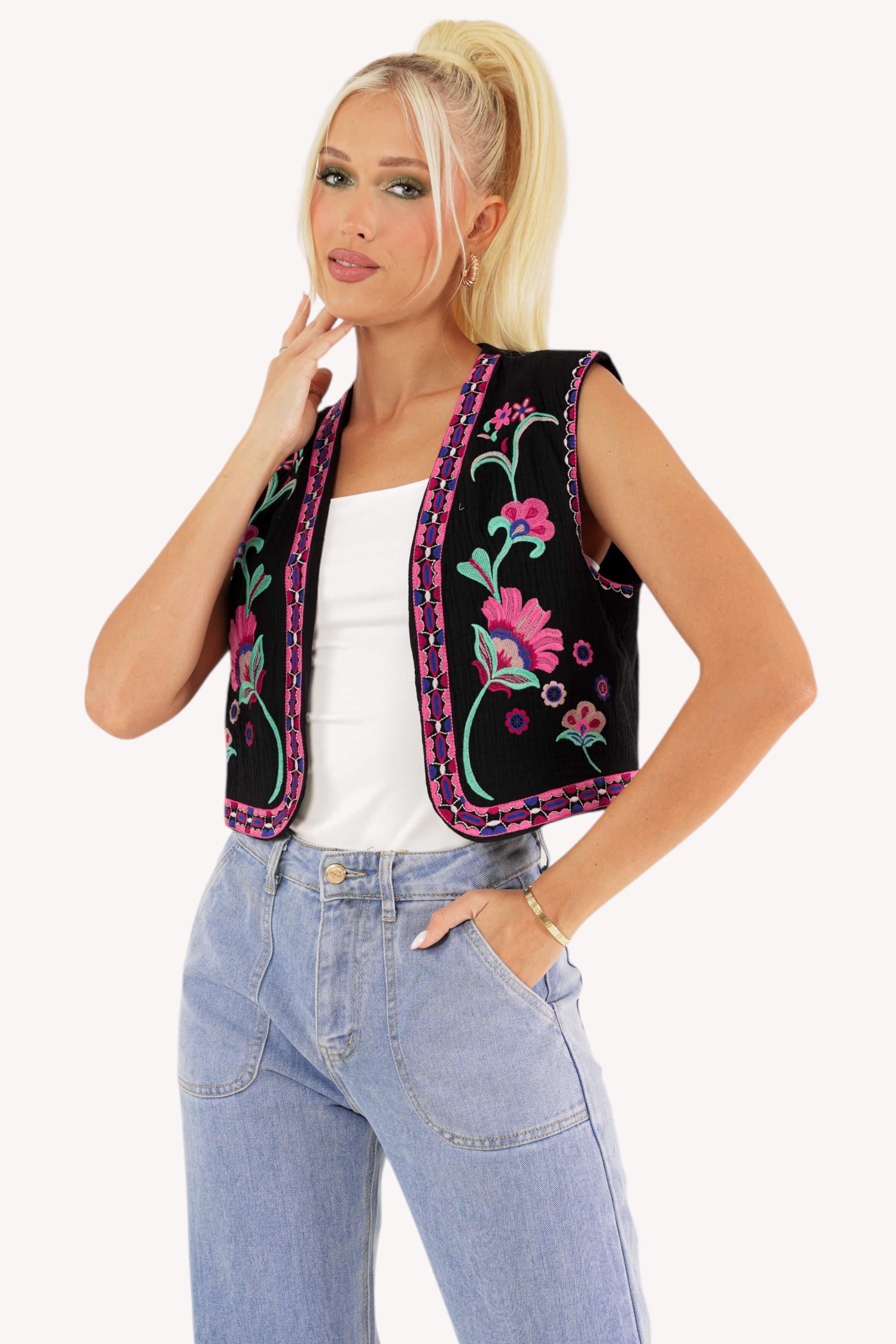 Janice Gilet - Black