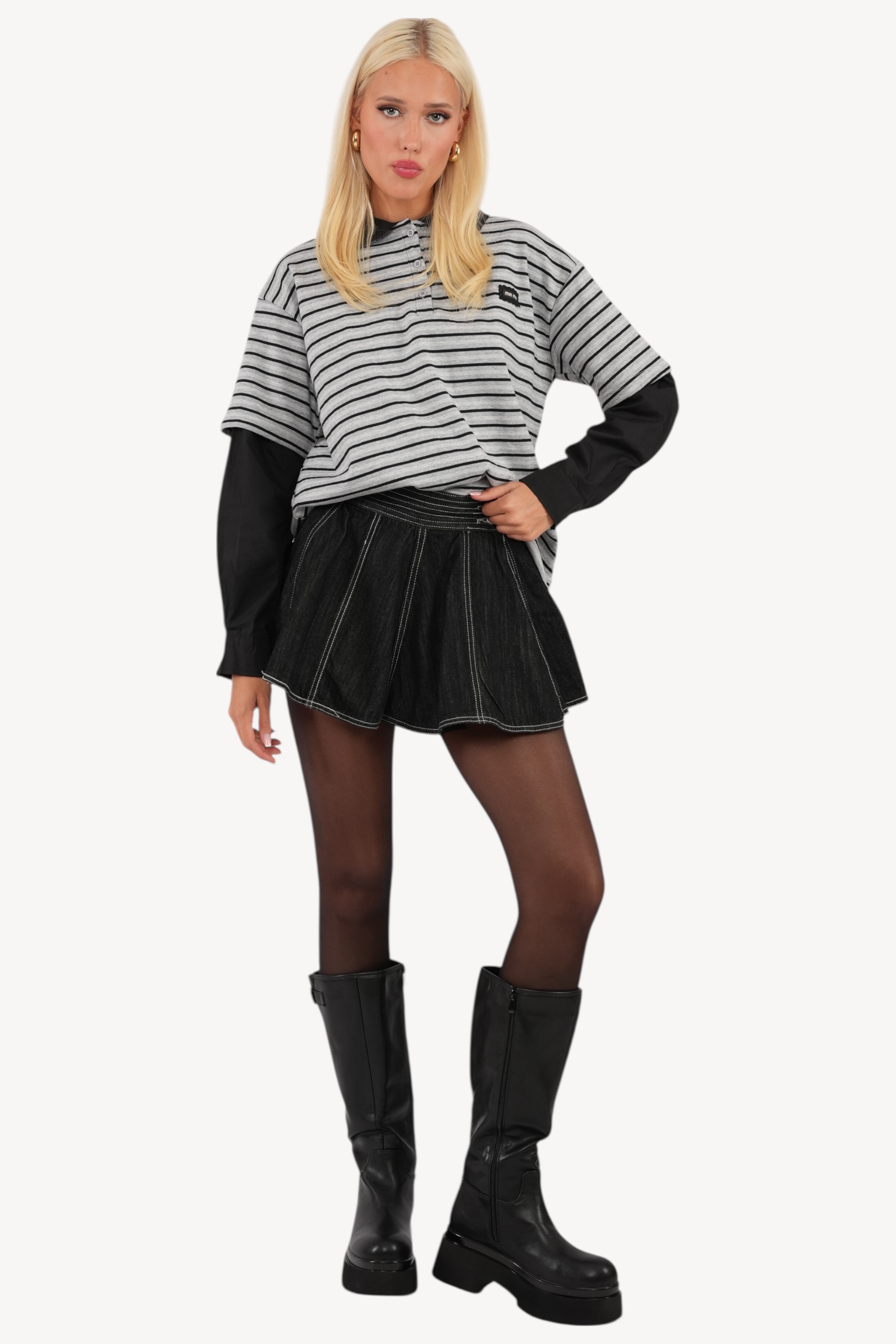 Stef Polo Sweater