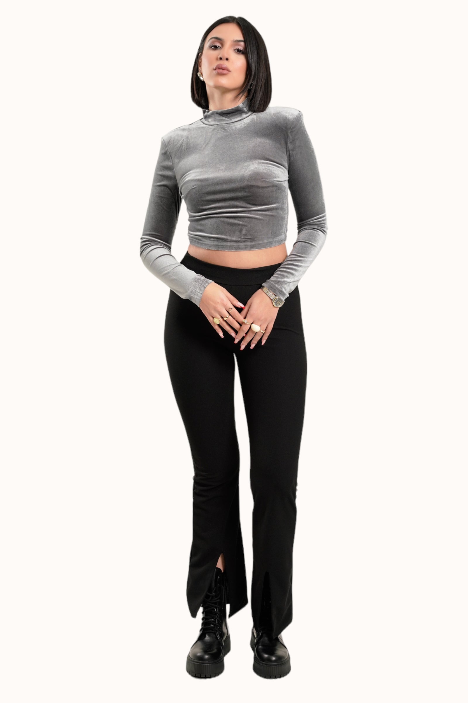 Leo Top - Grey
