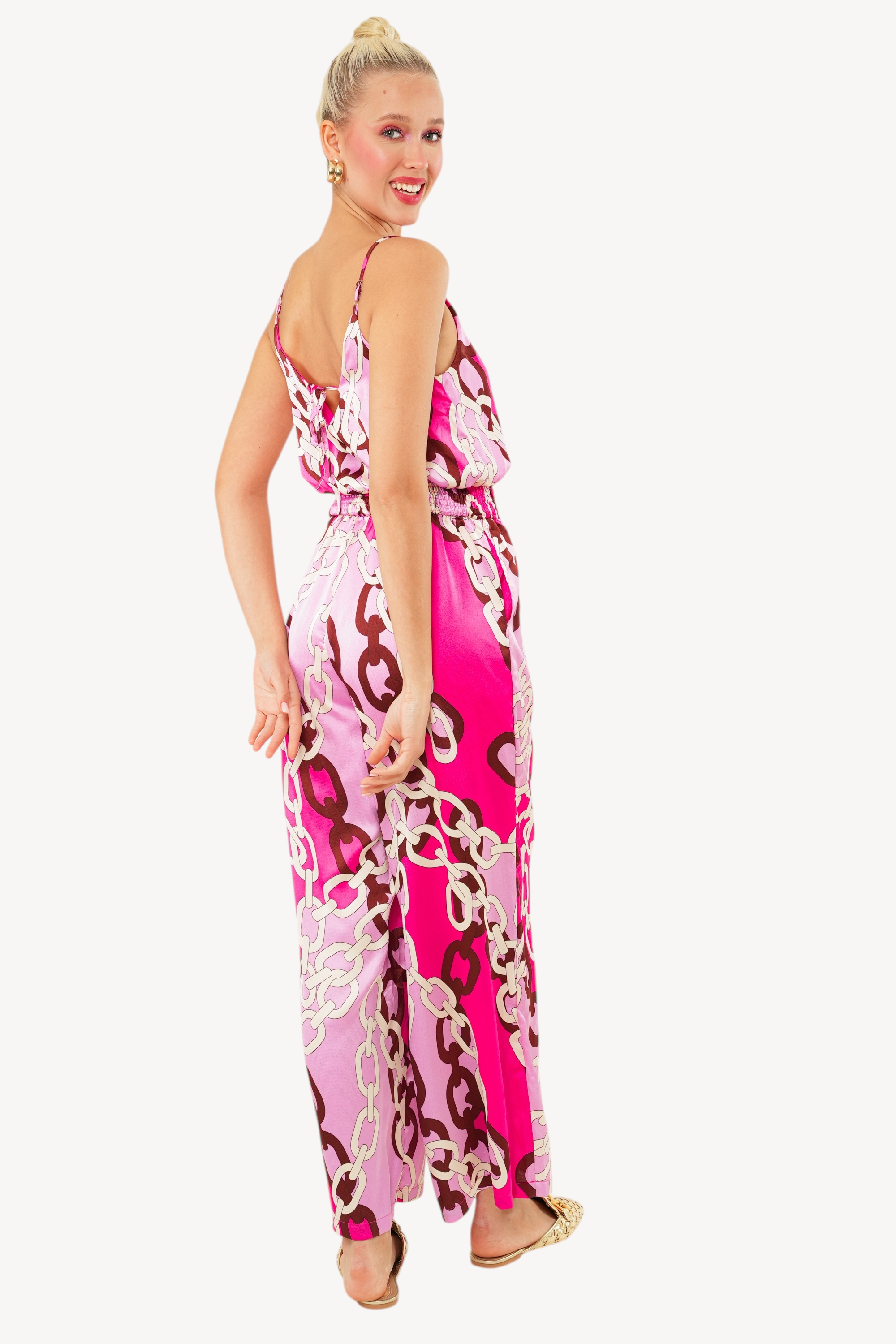 Chaina Jumpsuit - Pink