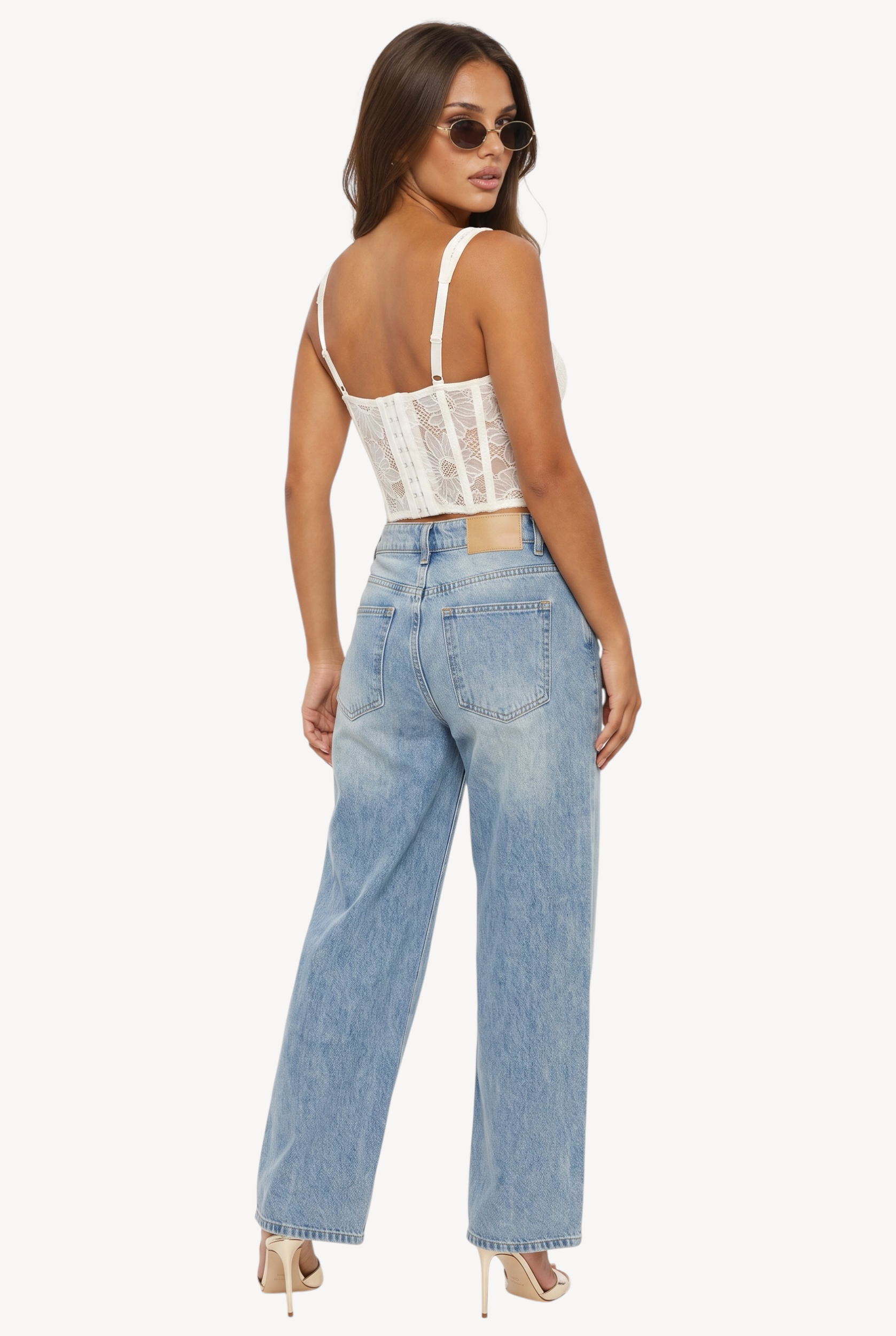 Lace Me Up Jeans