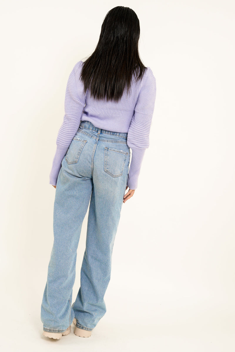 River Sweater - Lila