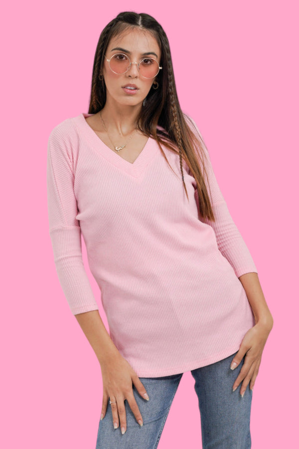 Quin Sweater - Pink