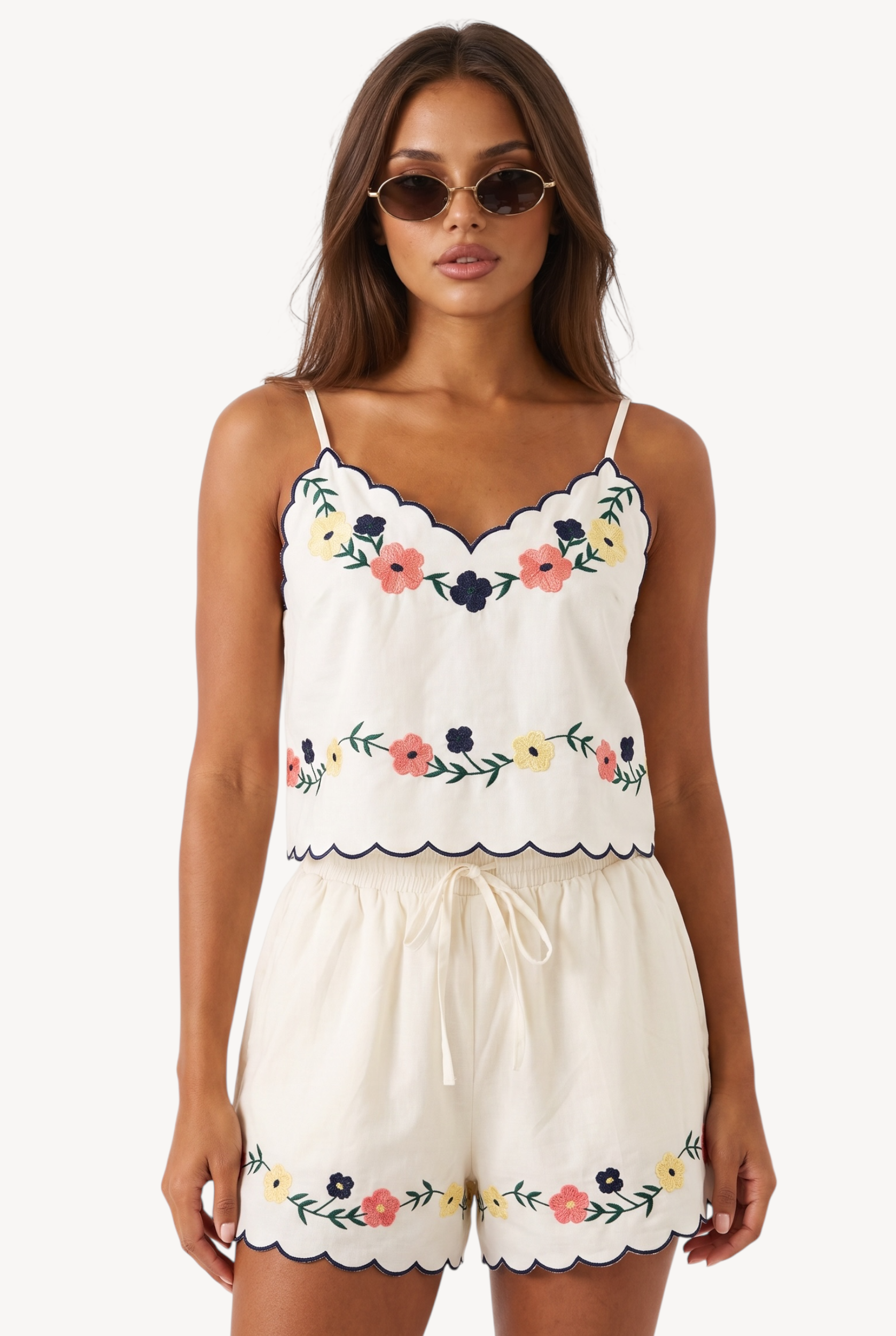 Santorini Bloom Top