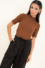 Milana Top - Brown