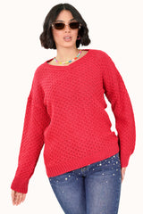Sima Sweater - Red