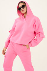 Gracia Hoodie - Pink