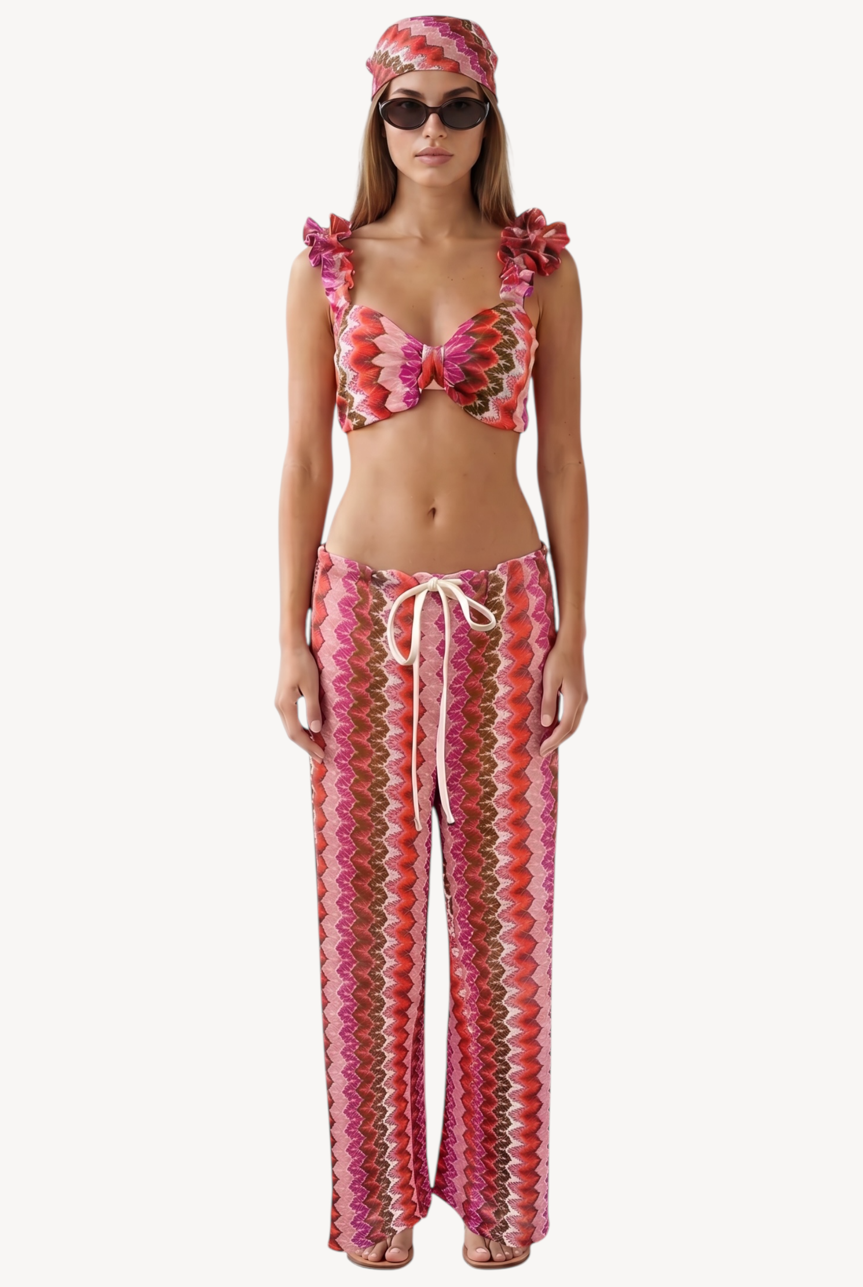Palm Kiss Croptop