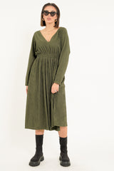 Rosana Dress - Army Green