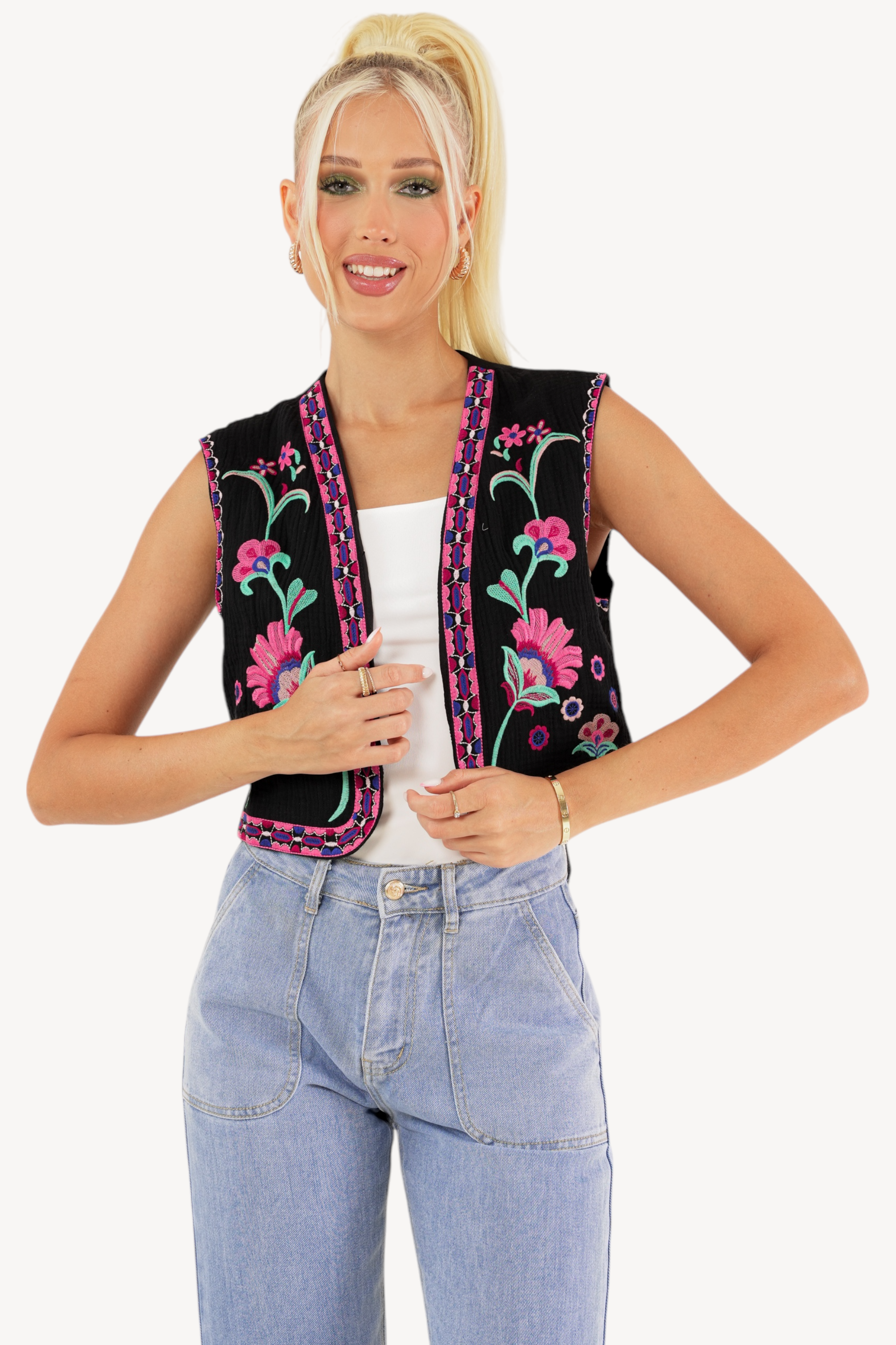 Janice Gilet - Black