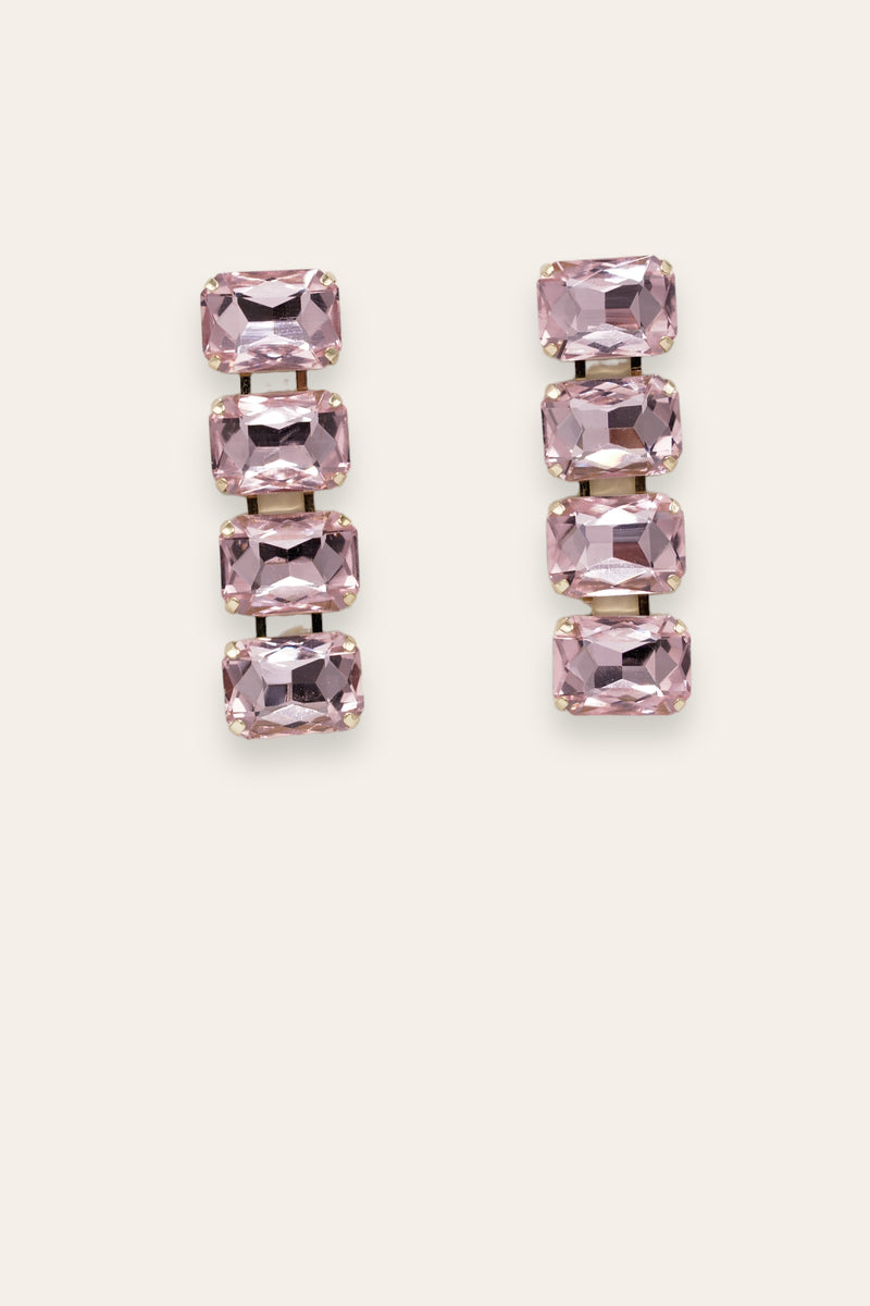 Benna Earrings - Pink