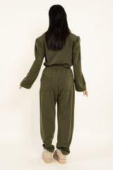 Angie Trouser - Army Green