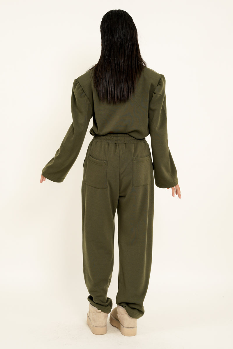 Angie Trouser - Army Green