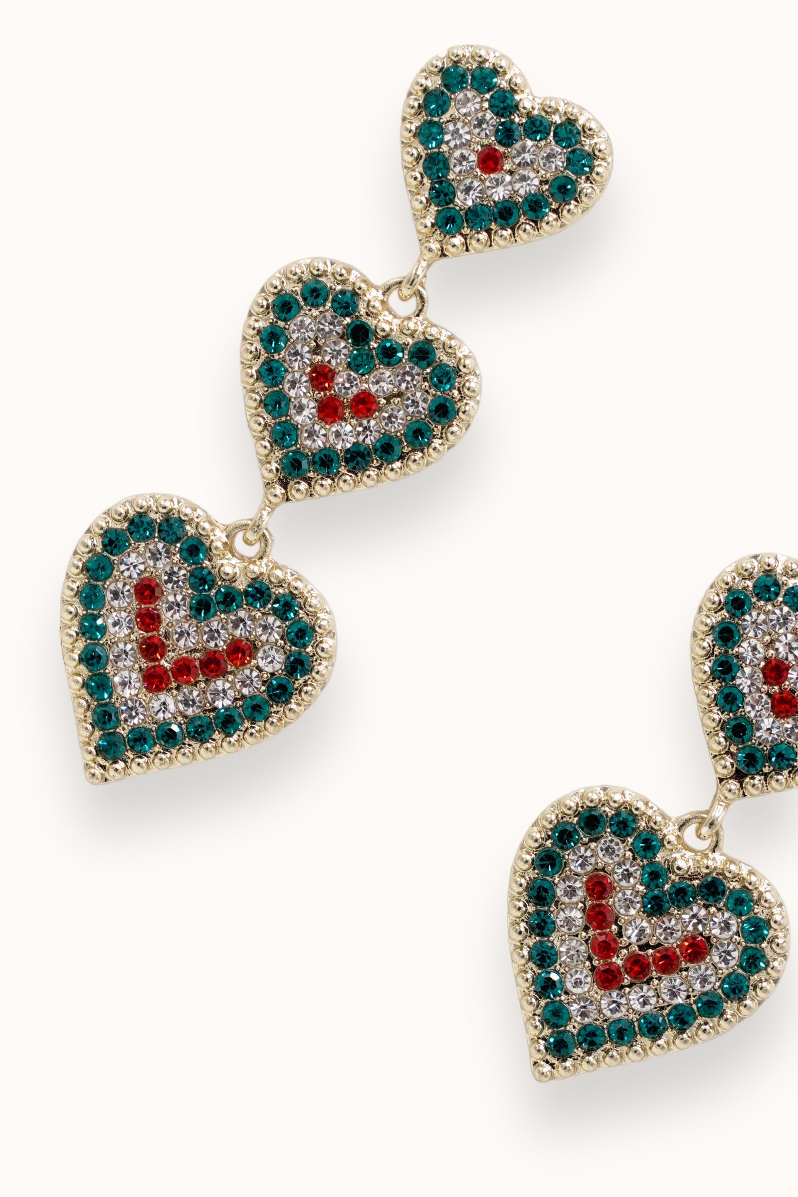 Randa Earrings - Green