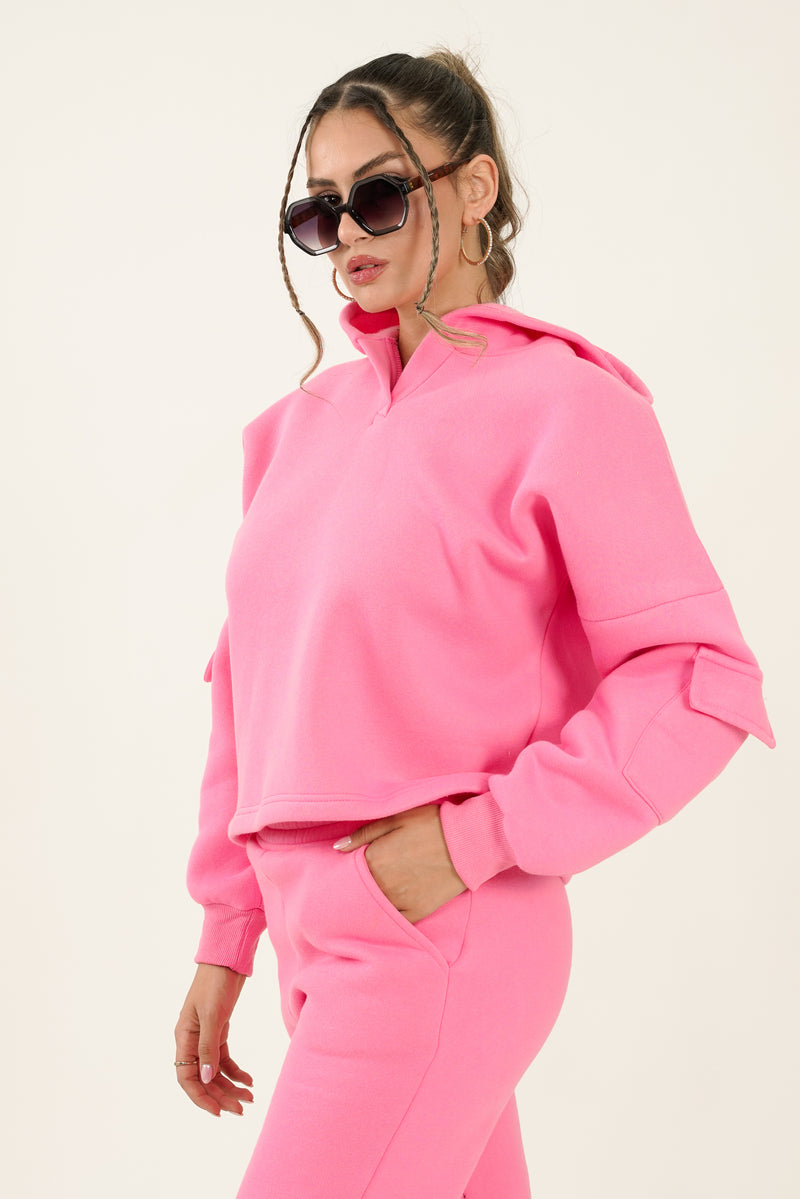Gracia Hoodie - Pink