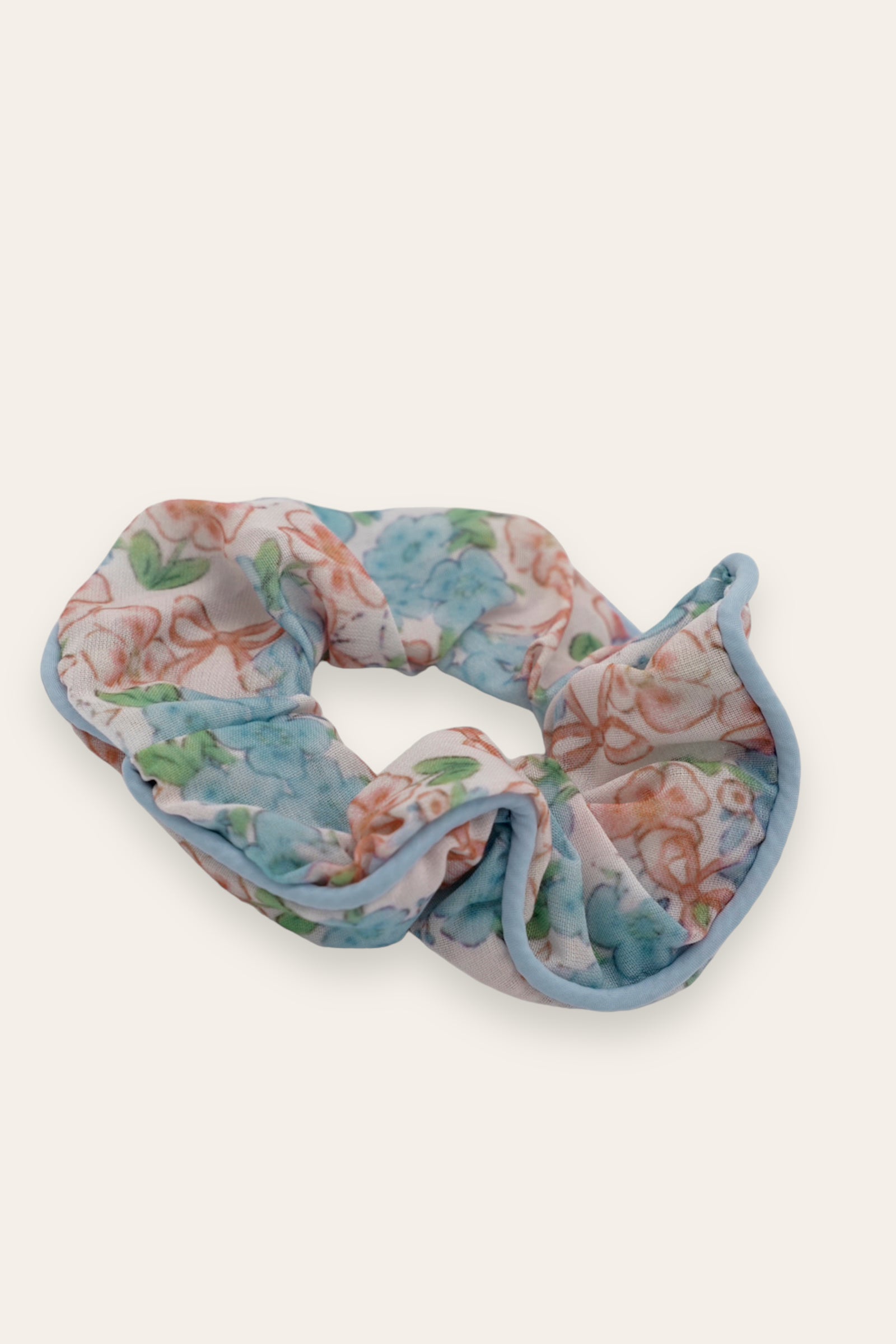 Leila Scrunchie - Blue