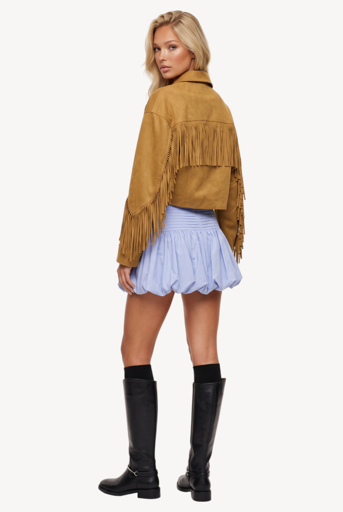 Dakota Suede Fringe Jacket