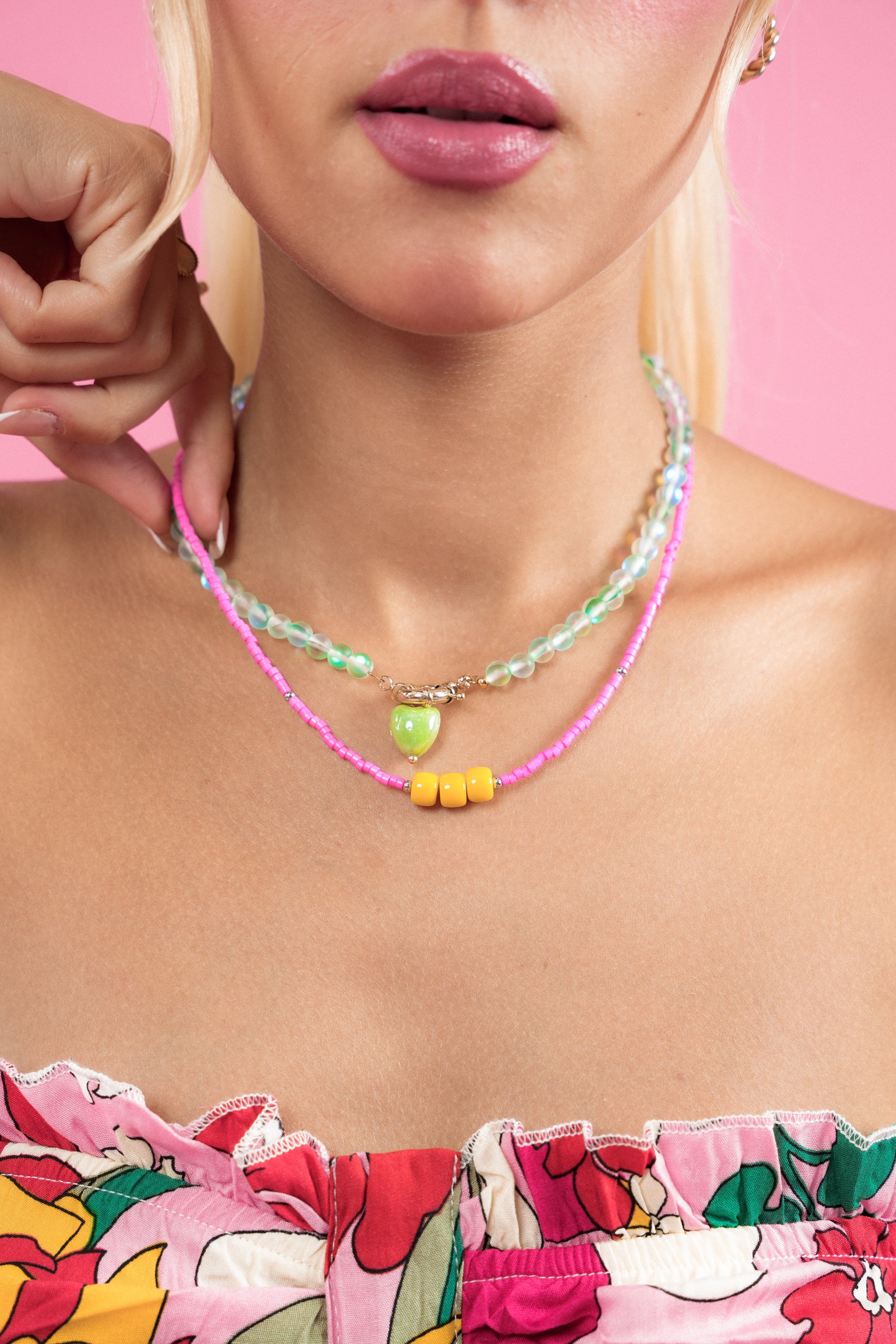 Lock of love necklaces