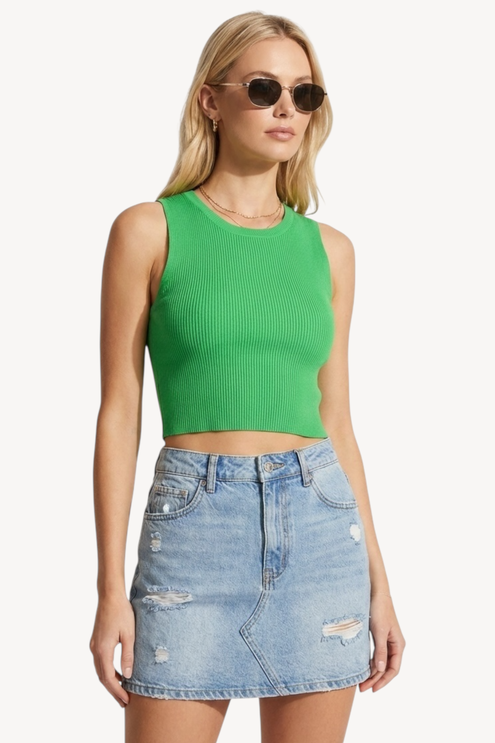 Bella Top - Green