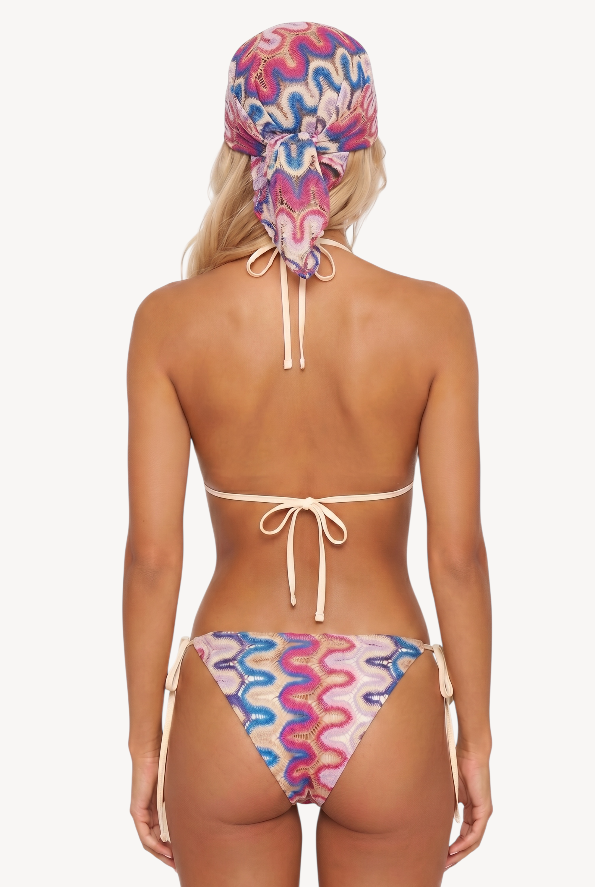 Sunset Tide Bikini Top