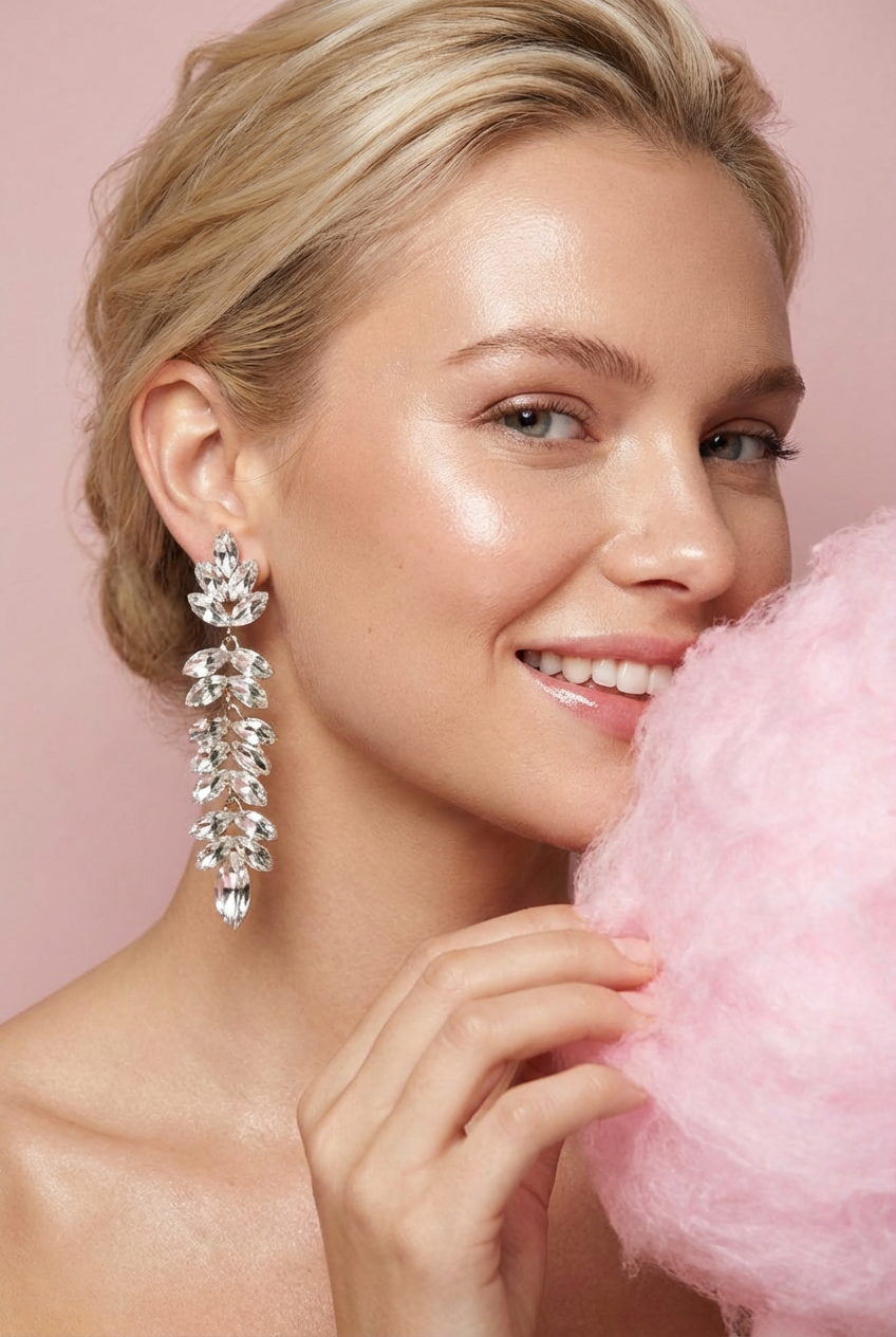 Yolana Earrings - Silver