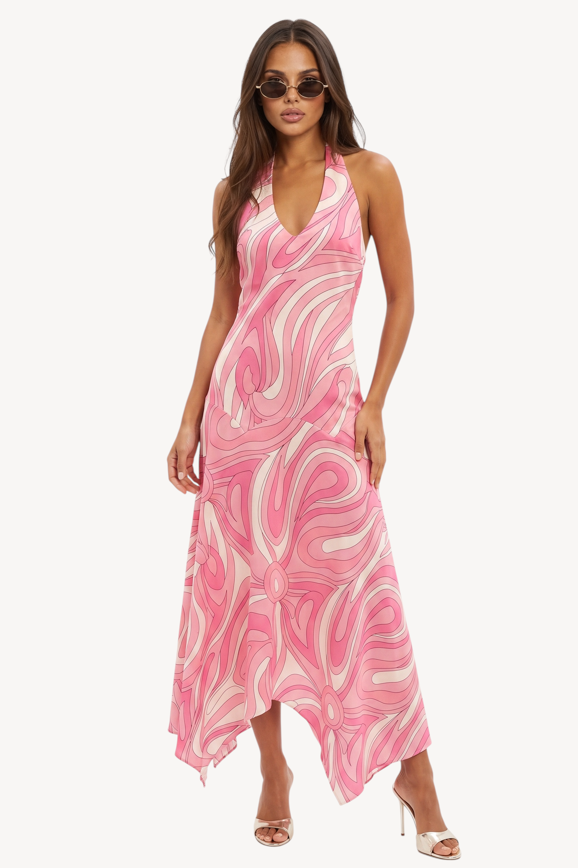 Rosé Escape Dress