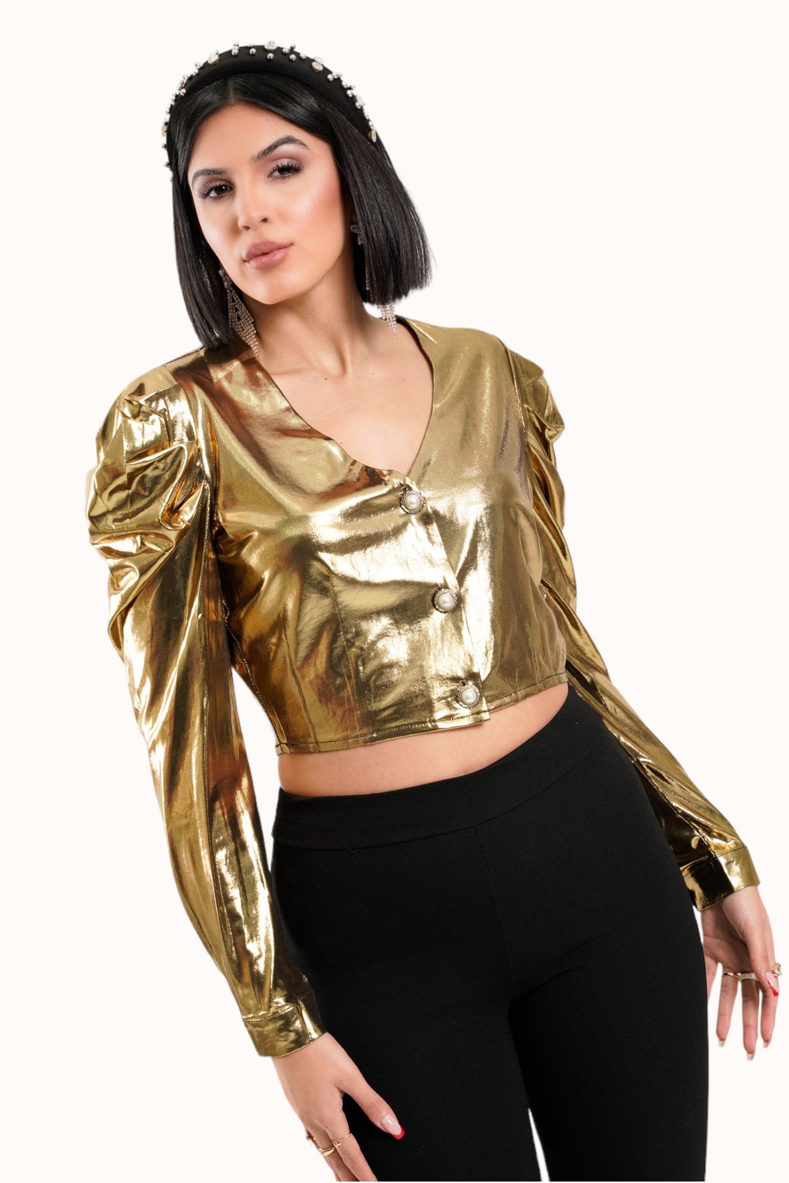Lima Top - Gold