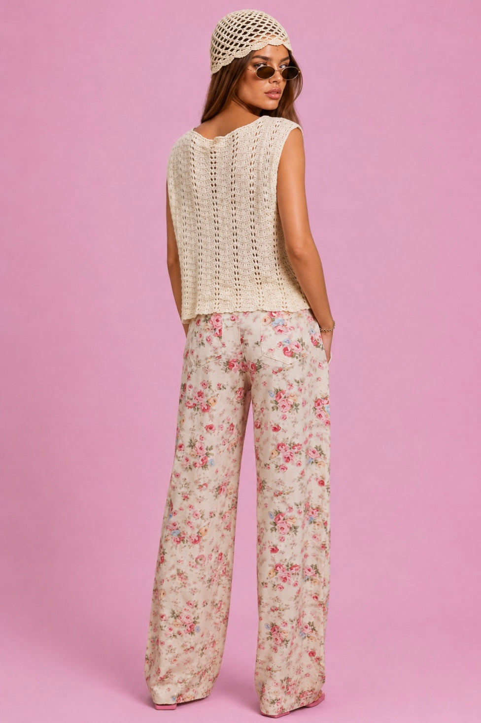 Cottage Bloom Knit Top