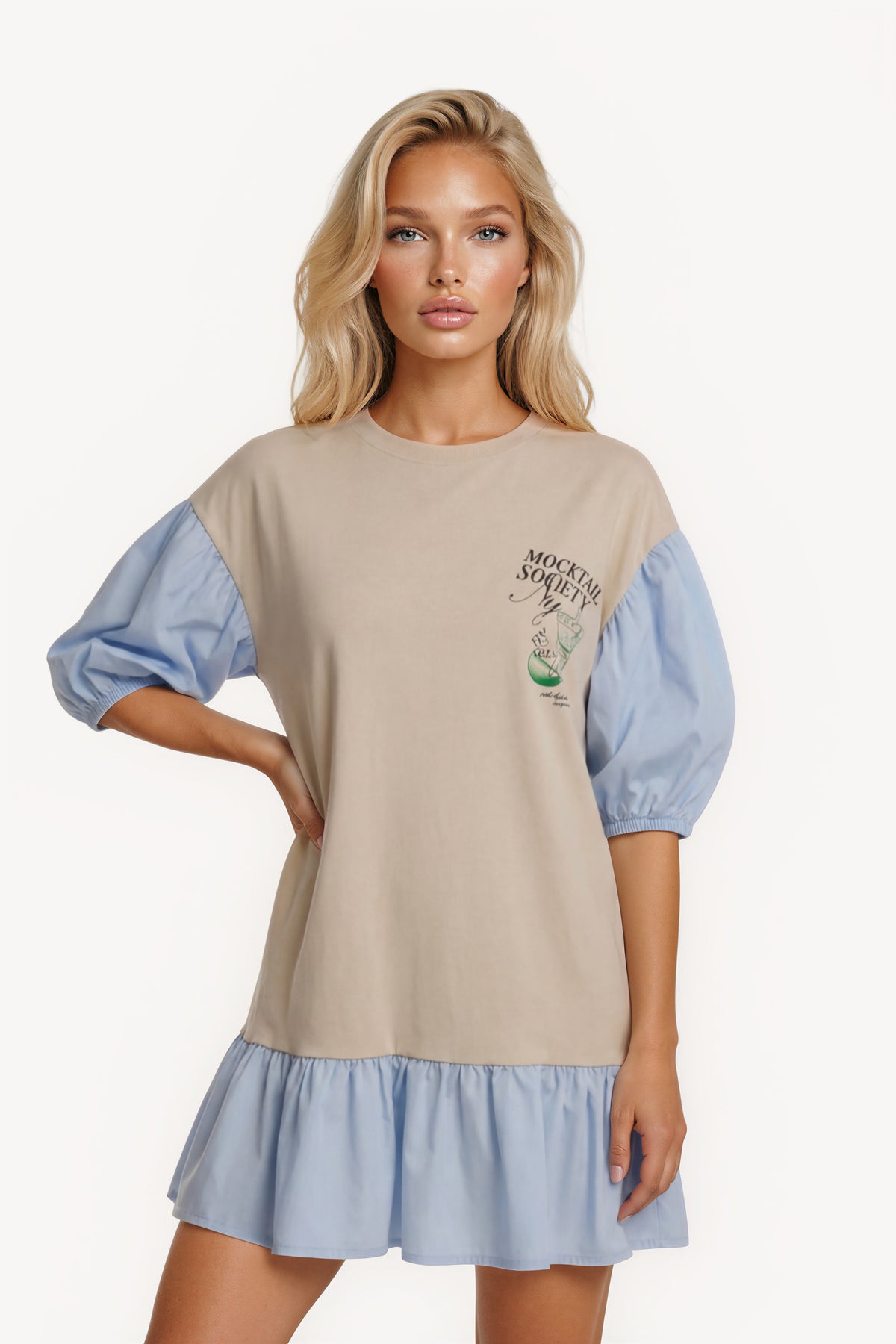 Teddy Studio Riided Teddy Dress