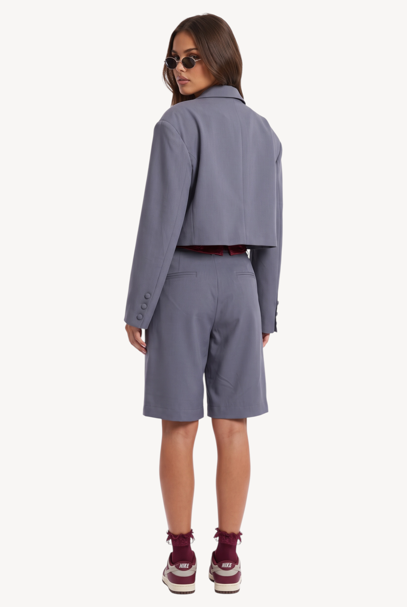 City Structure Cropped Blazer