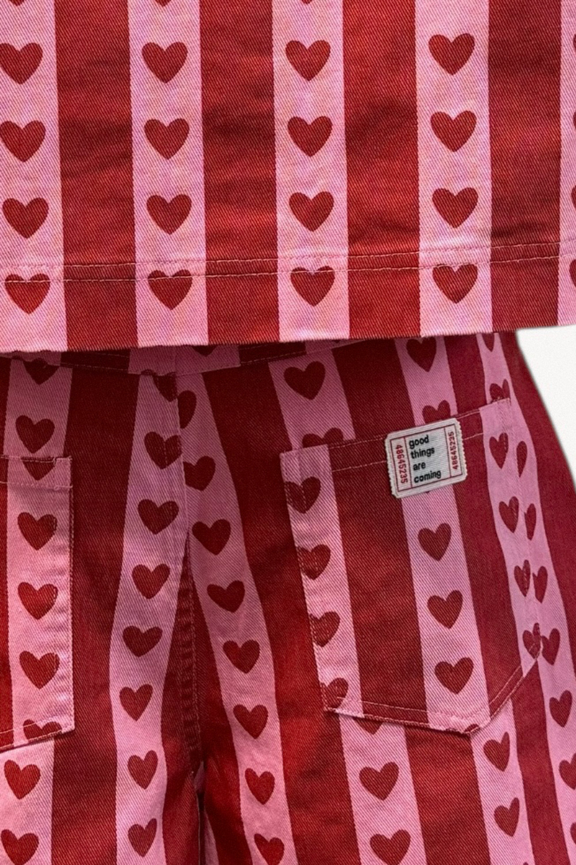 Sweetheart Stripes Bermuda