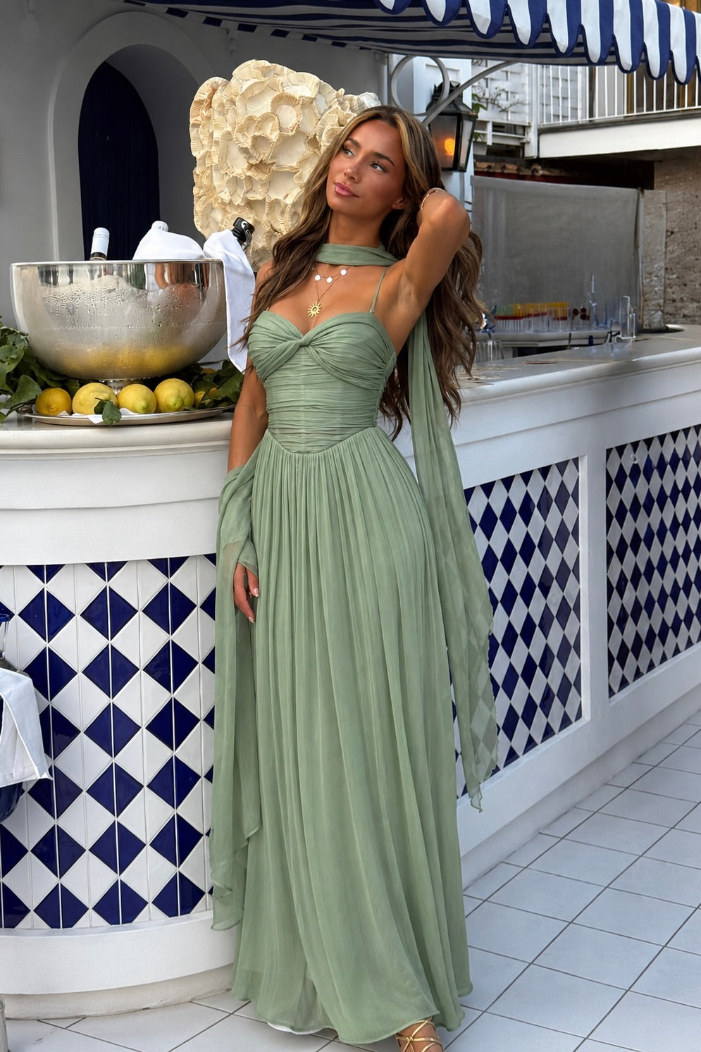 Champagne At Sunset Dress
