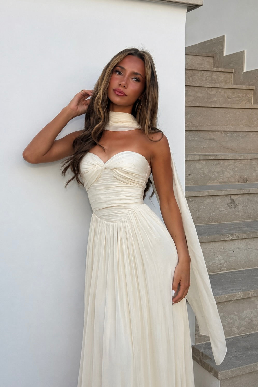 Champagne At Sunset Dress