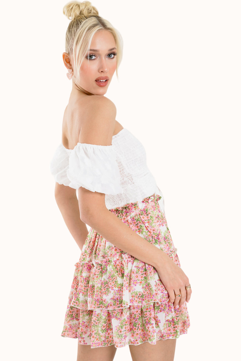 Blossom Skirt - Pink