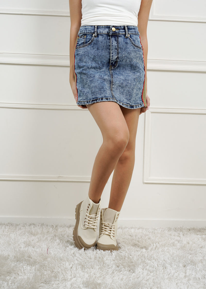 Skirt Vayaa - Denim Blue