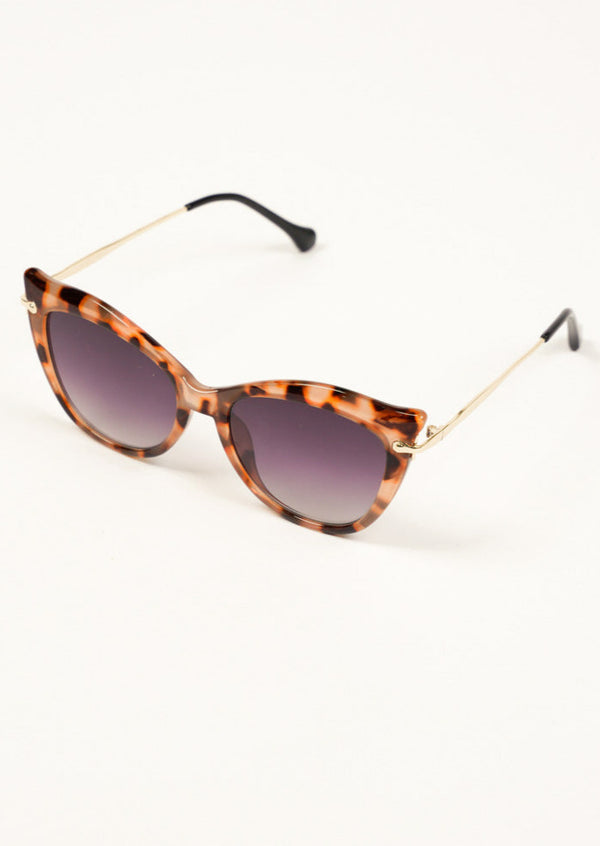 Strappy Sunglasses - Peach
