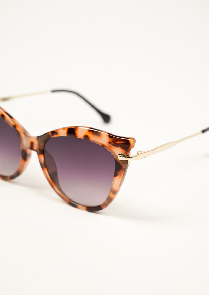 Strappy Sunglasses - Peach