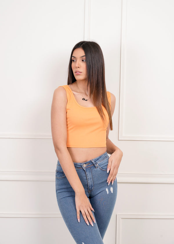 Sara Top - Orange