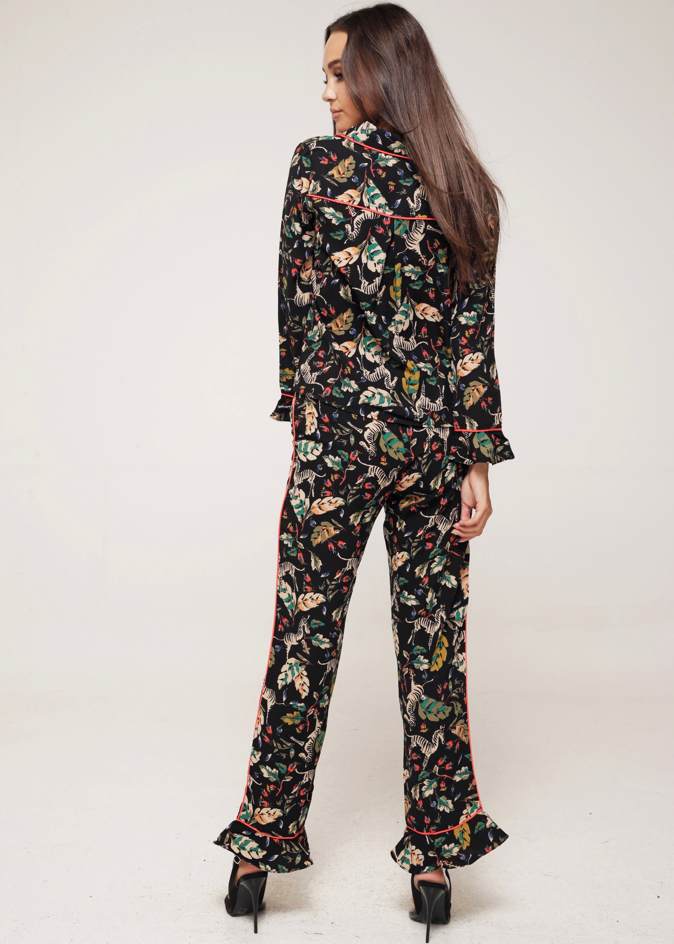 Top Blossom- Black